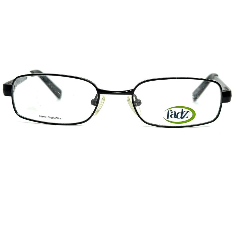 FADZ EYEGLASS FRAMES Style FZ15 in‎ BLACK 46-17-125 H18765